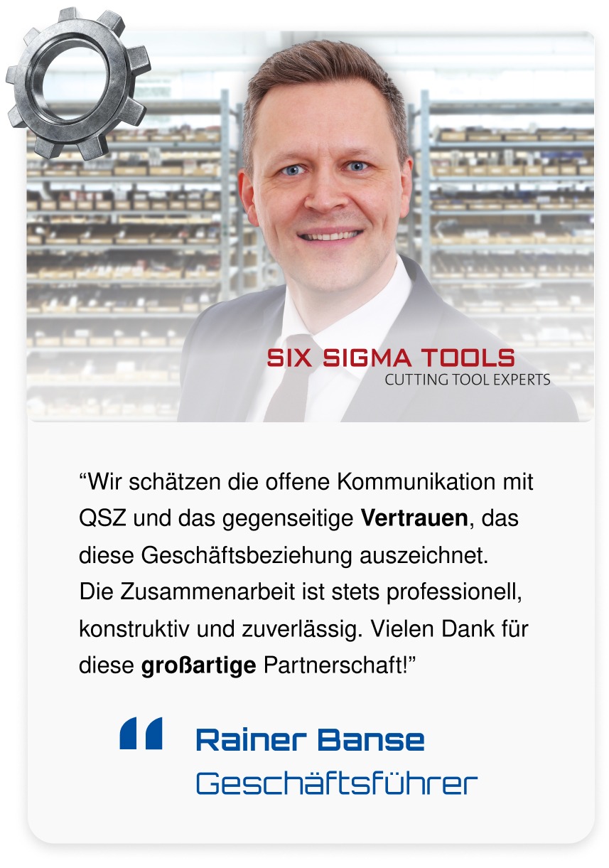 Testimonial Rainer Banse Six Sigma Tools